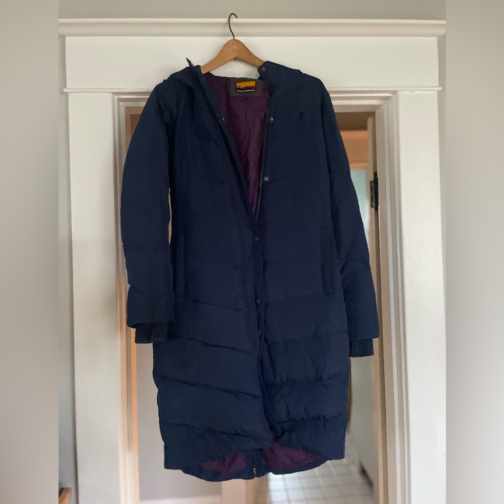 Navy puffy from Brooklyn Industries